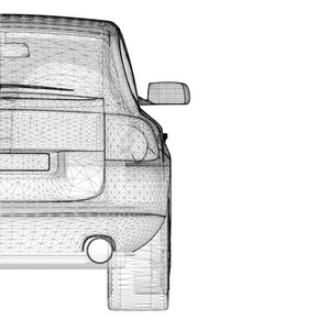 汽车 3d 模型