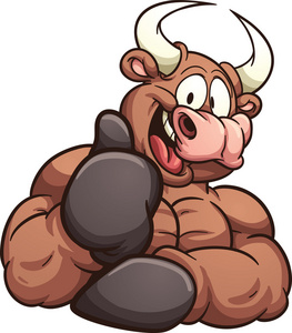 嗯小朋友画的牛图片