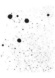 水彩滴眼液 溅 污点黑白色背景隔离艺术创意现代抽象矢量