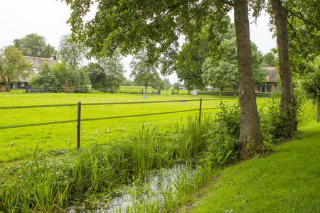 Giethoorn在荷兰村