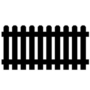 花园篱笆图标图片