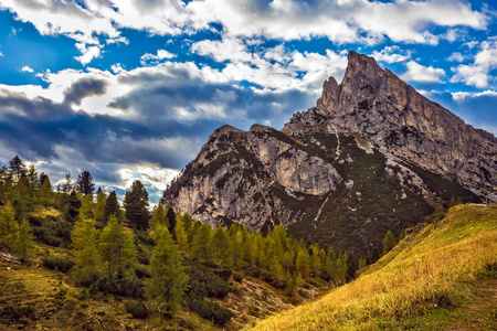 如画的风景，白云岩的