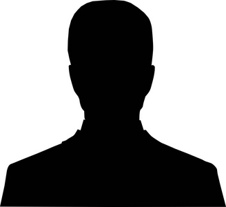 对于男性男性的剪影,男性剪影图标,白色背景上的黑色剪影剪影照片