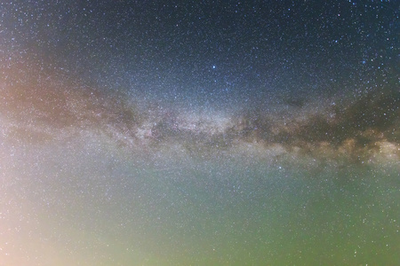 繁星点点的夜空