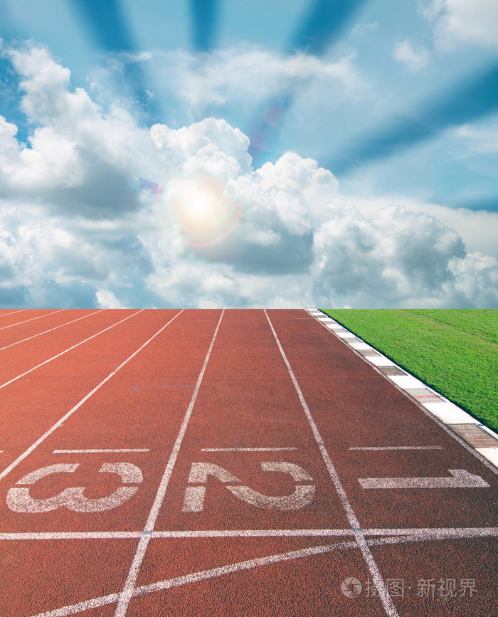 赛道为体育的