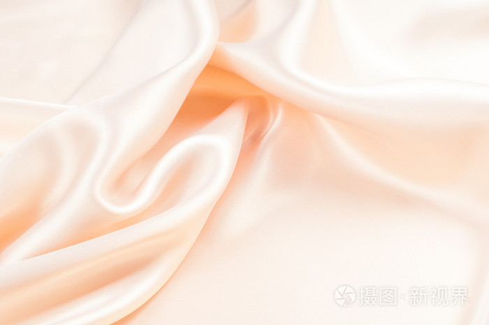 丝绸背景纹理.淡米色