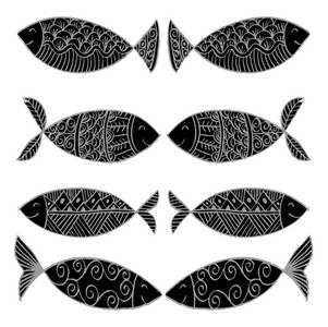 装饰鱼模式