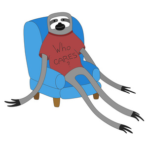 吸烟者懒惰图片