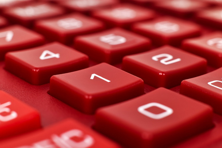 红色的计算器号图片