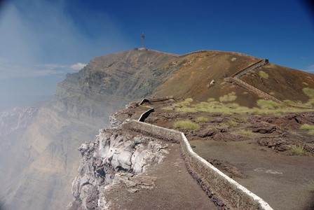 在尼加拉瓜火山 Masays