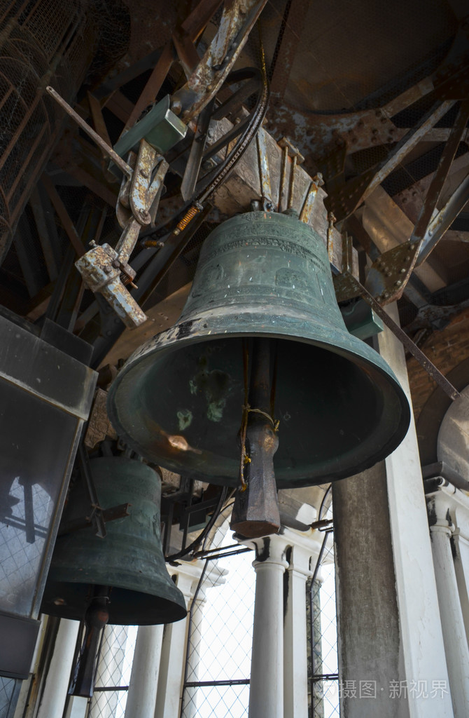 内圣马克钟楼的大钟