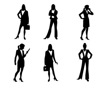 六女企业家剪影