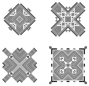 部落和民族元素集