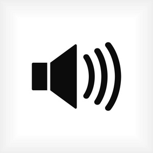 单色静音声音贴纸图片