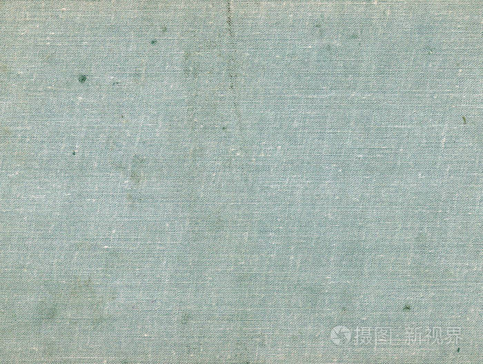 青色的颜色脏画布表面