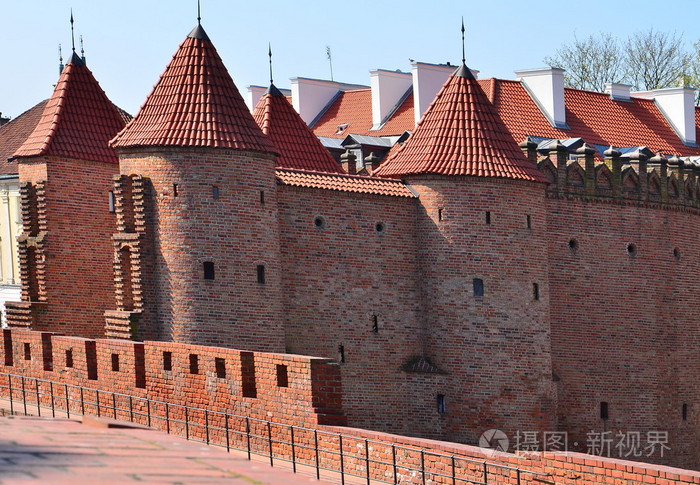 巴比肯艺术中心强化中世纪前哨华沙波兰