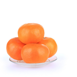 柑橘类水果的财富在中国新年庆祝活动，隔离