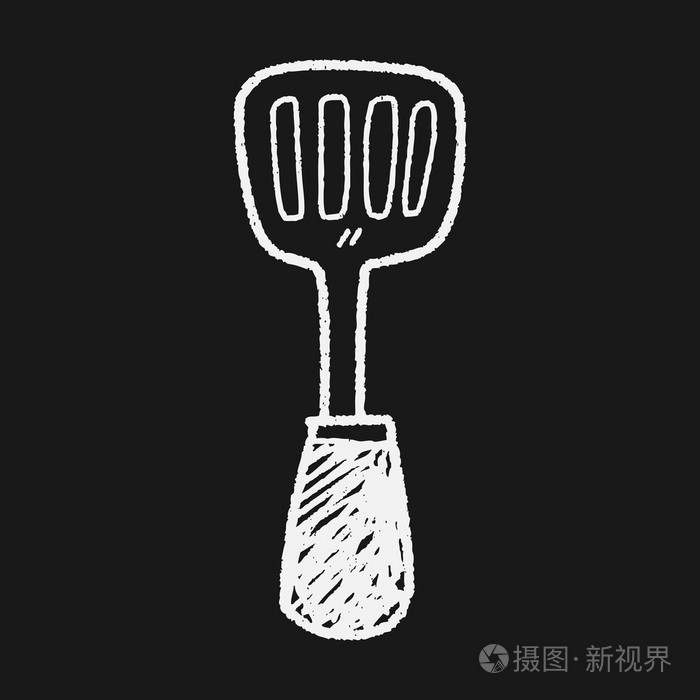锅铲涂鸦插画-正版商用图片0c7m75-摄图新视界