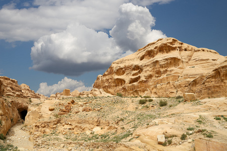 佩特拉，Jordan，中东地区的山