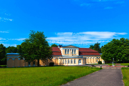 城市在德国 Neustrelitz orangery