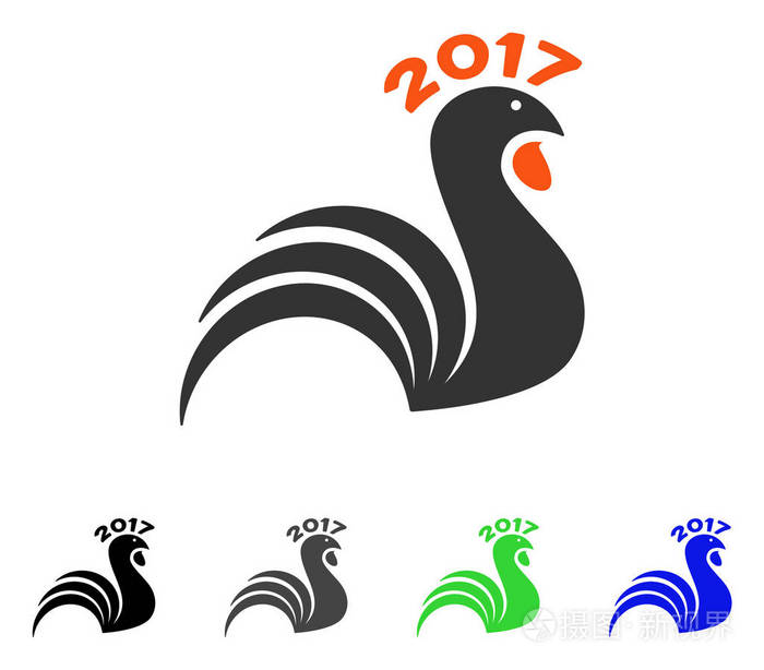 2017年公鸡平图标
