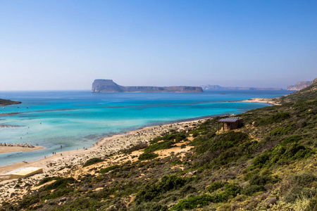 balos 海滩，克里特岛，希腊