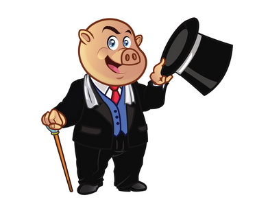 商业大亨卡通图片