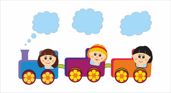 火车卡通图片大全