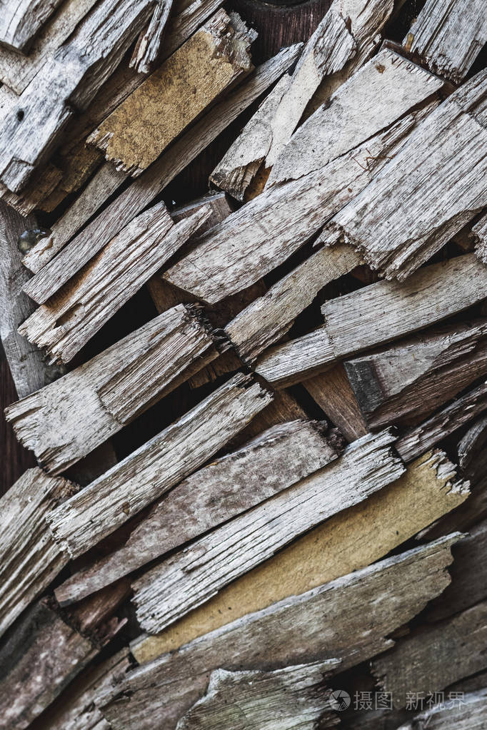 木制的木柴的背景