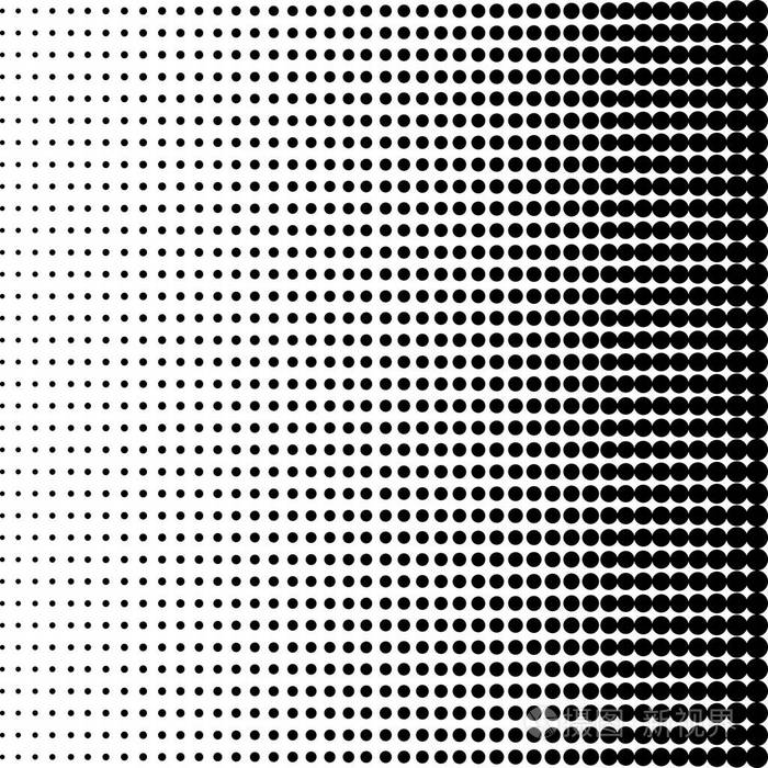 白色背景上的圆点图案