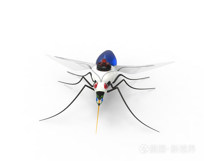 未来派蚊子纳米机器人