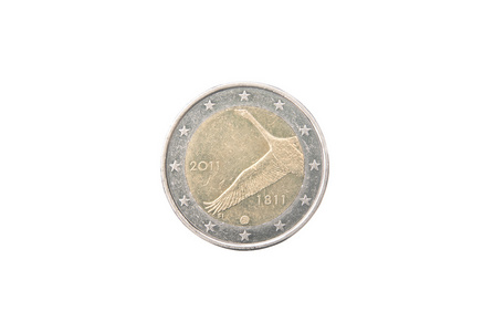 芬兰的 2 欧元纪念币