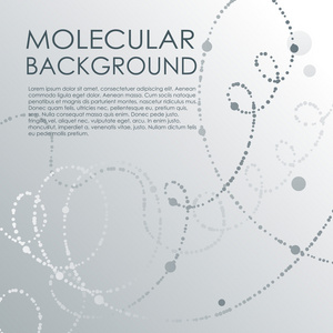 分子和通信背景图片