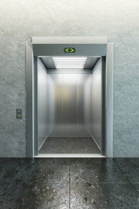 现代电梯图片