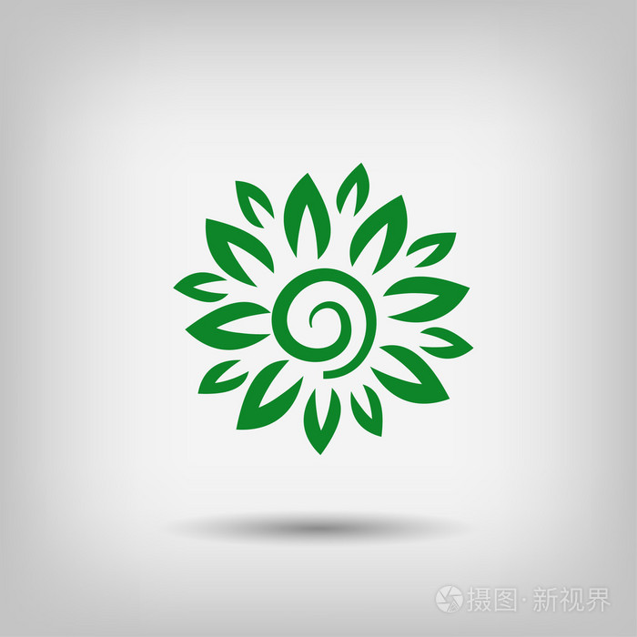 象形文的花图标