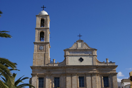 在希腊克里特岛的伊拉克利翁大教堂