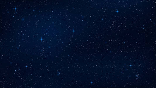 天空的星星插画 天空的星星手绘 天空的星星卡通图 摄图新视界