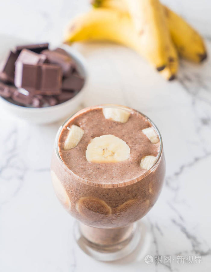 巧克力香蕉奶昔
