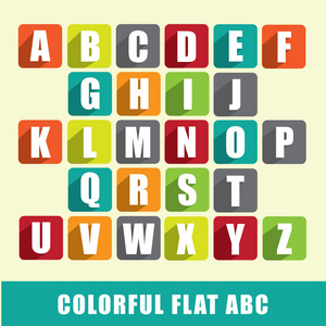Abc多彩字母表