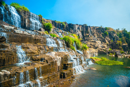 Pongour 瀑布 越南