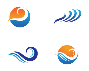 海浪符号图片