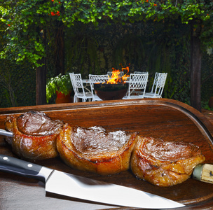 传统的巴西烤肉照片