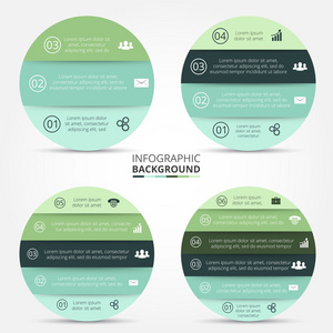 Infographic iin vektr esi