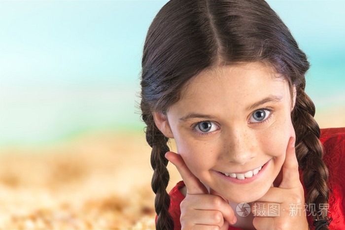 孩子小女孩人脸