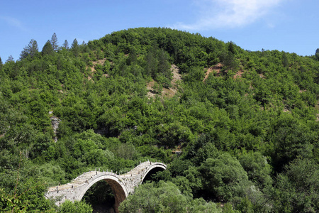 Vikos Kalogeriko 石大桥峡谷 Zagoria 景观