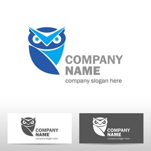 企业标志设计与猫头鹰