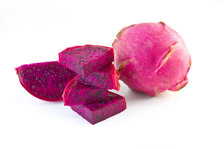 红 dragonfruits