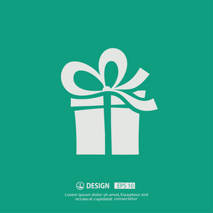 等距的礼物盒子图标图片