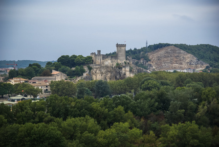 城堡在 Tarascon, 法国