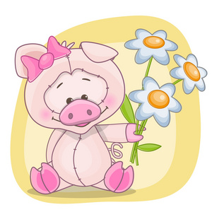 猪用花